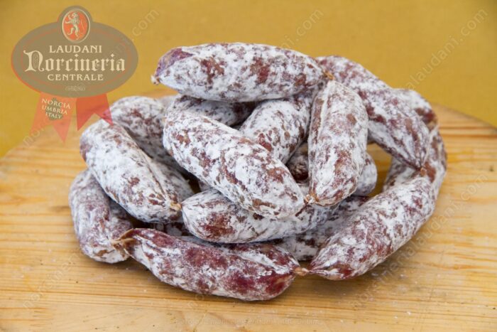 sausage with rolled wild boar norcineria laudani