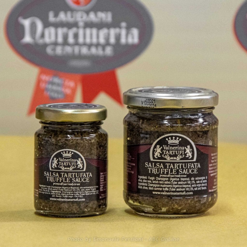 Truffle sauce from Norcia, 90g and 180g jar